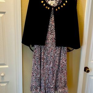 Women's career dress- like new.  Detachable jacket is black.